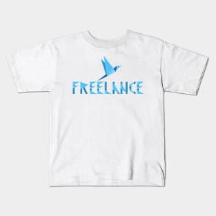 Just a Freelance Bage Kids T-Shirt